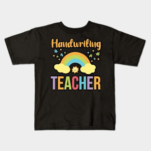 Handwriting Teacher Kids T-Shirt